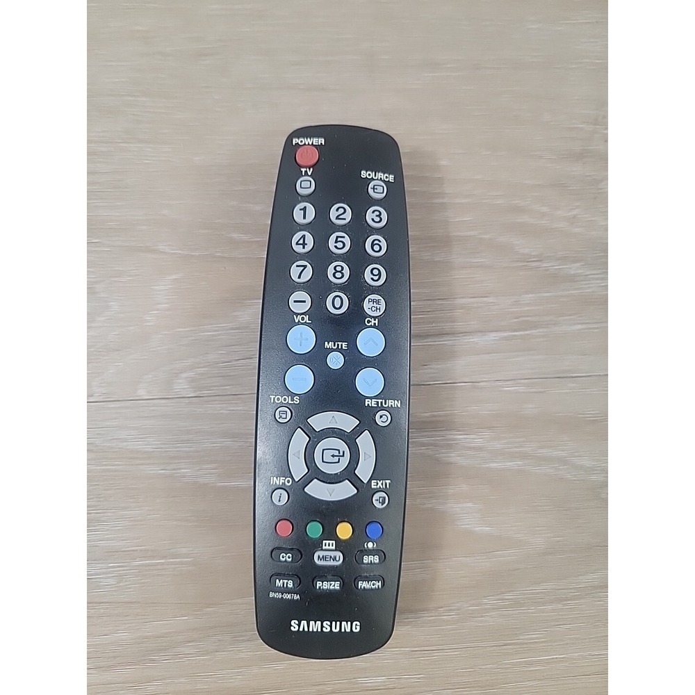 Samsung BN59-00678A Remote Control For LCD TV LN26A450 LN26A450C1 T240HD- B1R1